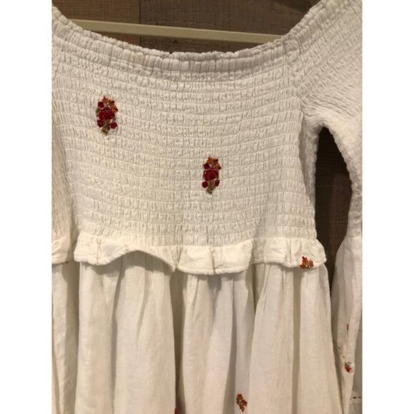 NWOT FREE People Counting Daisies Embroidered Dress Size S - Picture 6 of 8